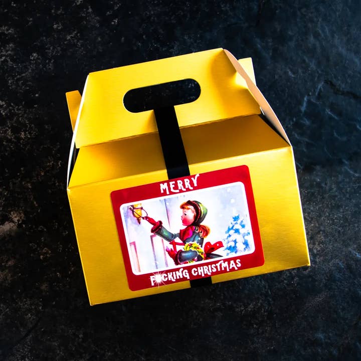 Christmas Body Care Box. Funny Gifts for Women. Self Care. for wholesale by Badgerface Beauty Supply