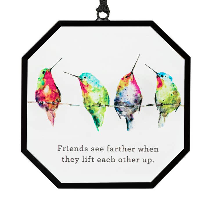 DEMDACO - Wholesale Suncatcher - Hummers on a Wire Suncatcher0