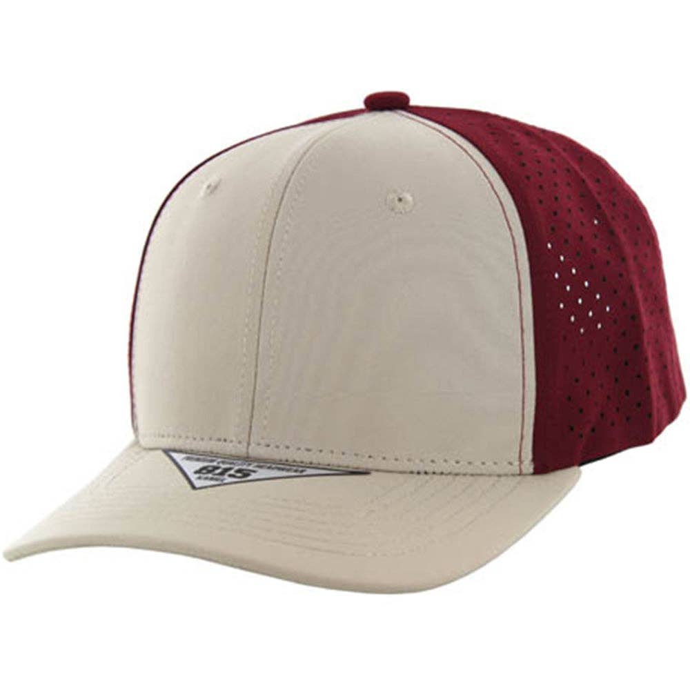 Zion Brand - Wholesale Trucker Hat - Unisex - BLANK 6 PANEL LASERCUT SNAPBACK BALL CAP2