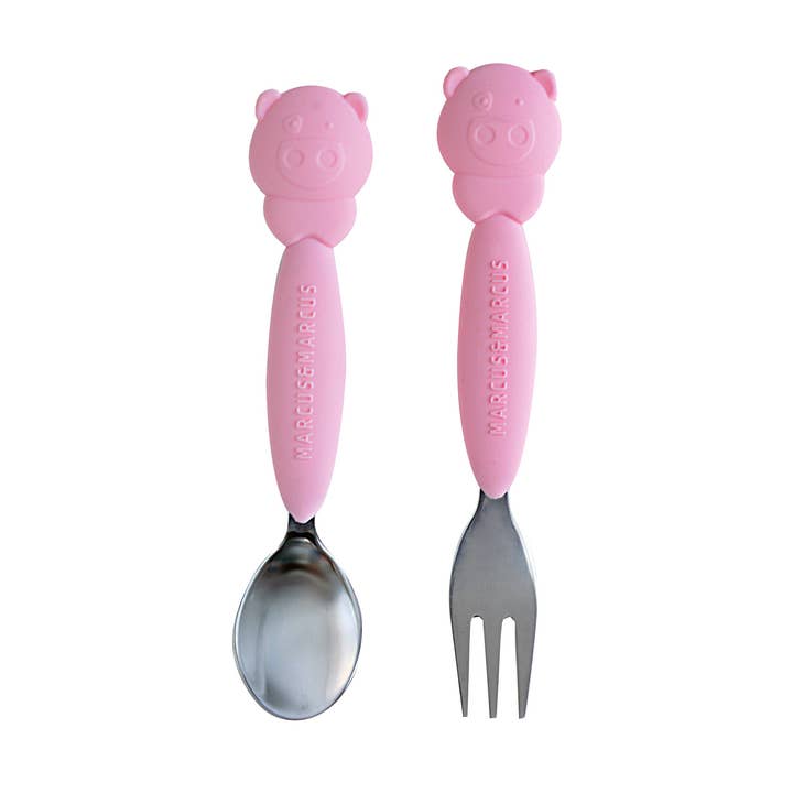 Fourchette & Cuillère pour Bébé pour la vente par Marcus and Marcus