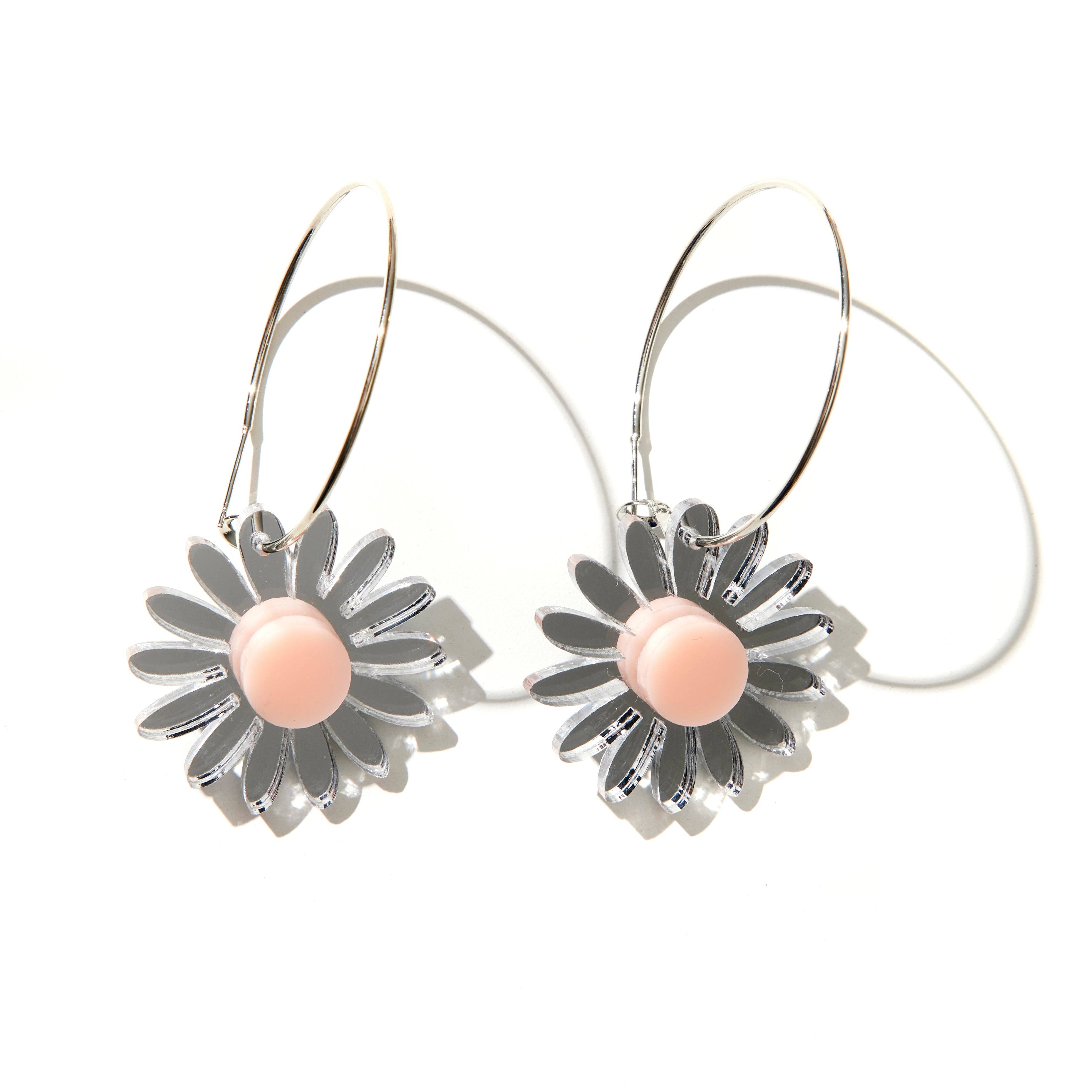 Emeldo - Wholesale Hoop Earrings - Daisy Hoops // Select Daisy Colour + Hoop37