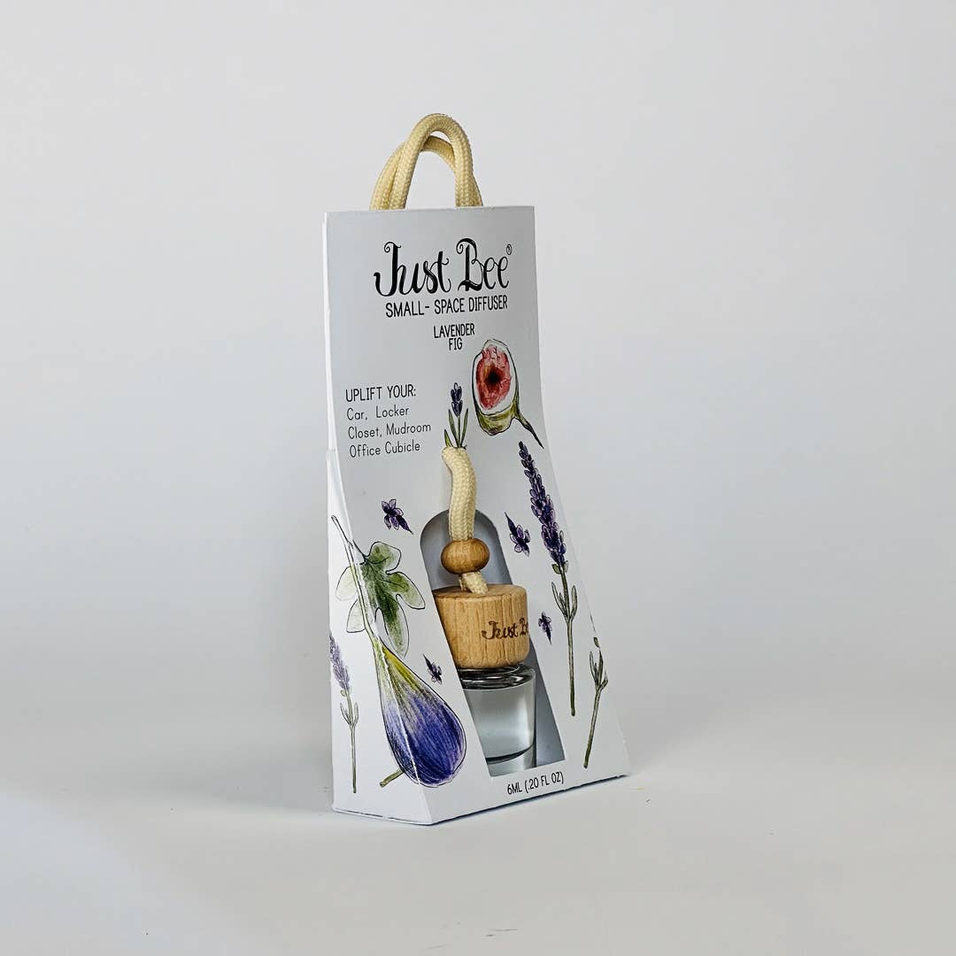 Just Bee - Wholesale Reed Diffuser - Small-Space Hanging Diffuser - Lavender Fig1