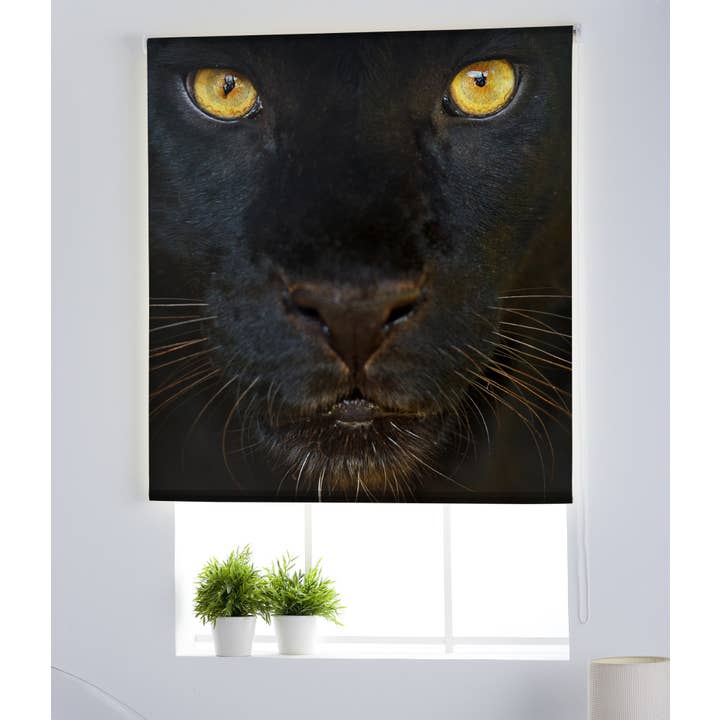 Estor A Translucent Animal Print Roller Blind for wholesale on Faire1