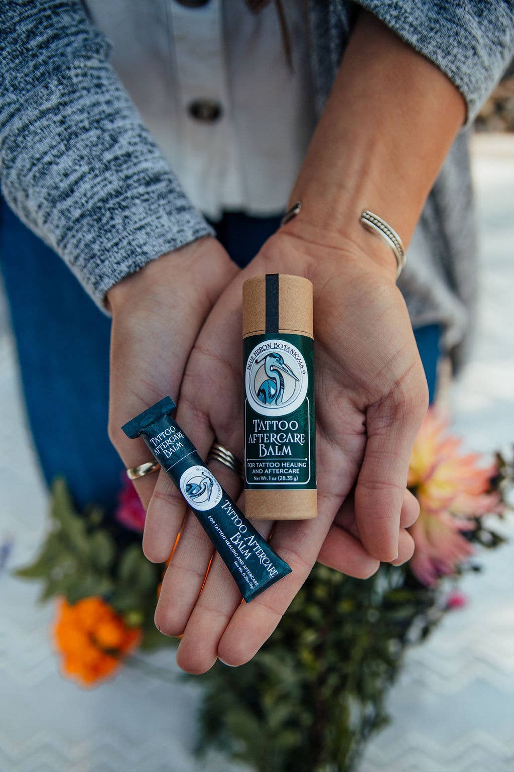Blue Heron Botanicals - Wholesale Healing Salve/Balm/Cream - Tattoo Aftercare Balm Mini1