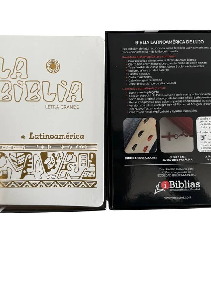 La Biblia Latinoamérica de Lujo Negra (Spanish Edition) for wholesale by Giron Spanish Books
