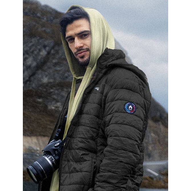 Men's Alpafill Puffer Alpaca Jacket for wholesale by Choice Alpaca Products