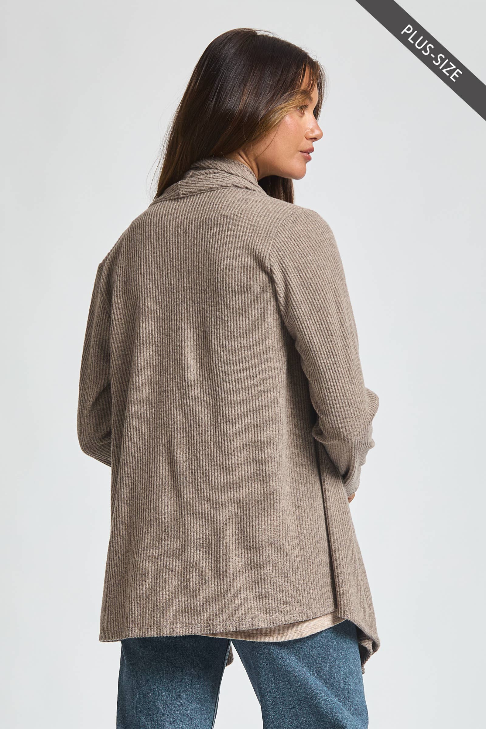 Dear Scarlett - Wholesale Tunic - Women's - PLUS SIZE Wrap Top w/ Button Front13