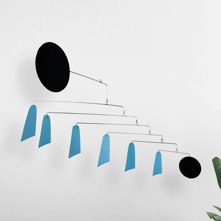 Téléphone portable | Mobile suspendu | Teal Mobile | Banner Mobile pour la vente par Kelly Design Mobiles