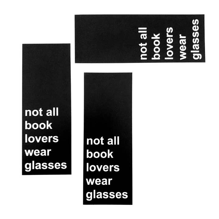 Tous les amateurs de livres ne portent pas de lunettes pour la vente par My Secret Copy