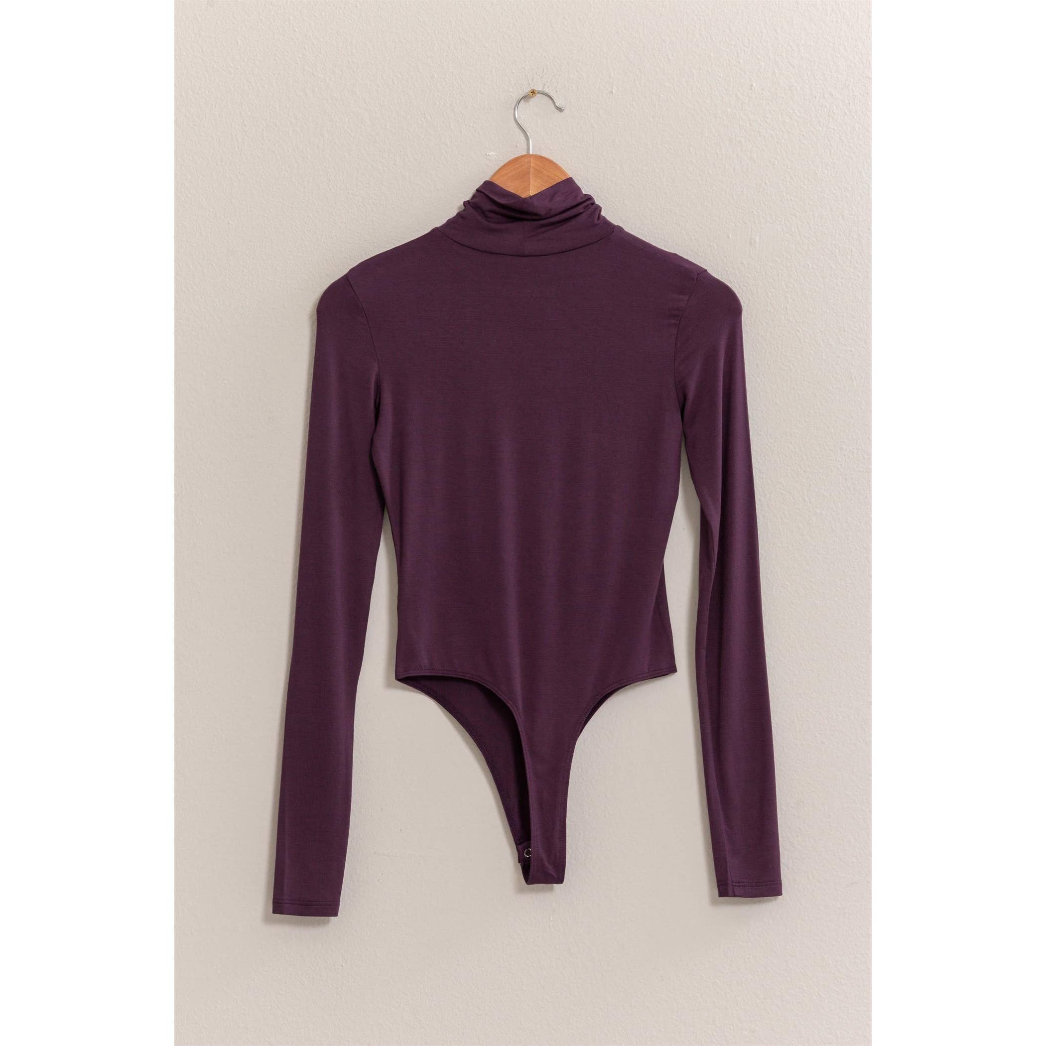 Double Zero - Wholesale Bodysuit - Women's - Long Sleeve Turtleneck Bodysuit9