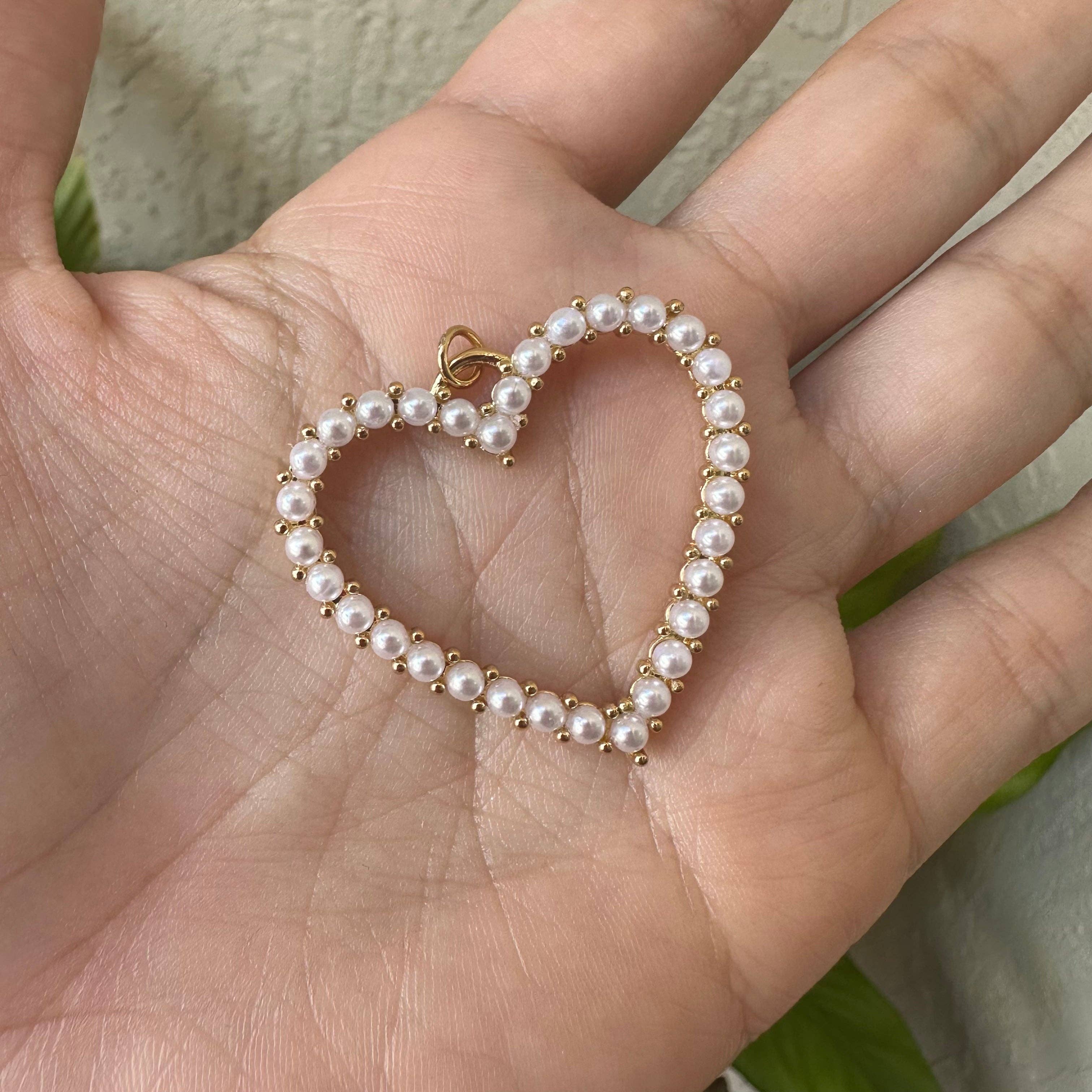 E ACCESORIES JEWERLY – Engroshandel Vedhæng/charm – Hjerte Nacar Charm5