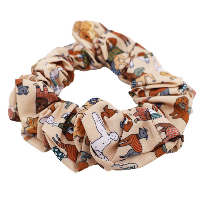 Winter Pooches - Scrunchie for wholesale by Pablo & Co. Boutique