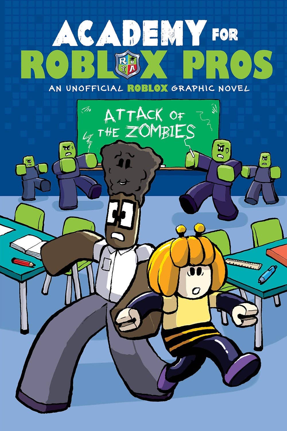 Scholastic - Wholesale Early Reader Book (6-8) - Academy For Roblox Pros #1: Attack Of The Zombies0