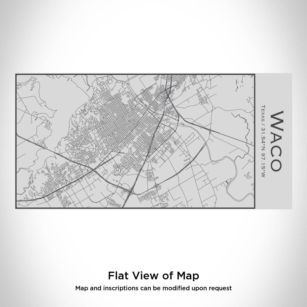 JACE.design - Wholesale Water Bottle - Waco TX Map Insulated Bottle1
