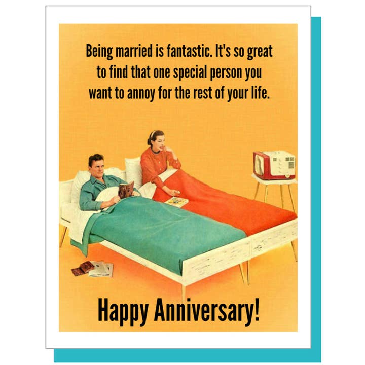 Ümlaut Brooklyn - Wholesale Anniversary Card - Rest Of Your Life - Love Card