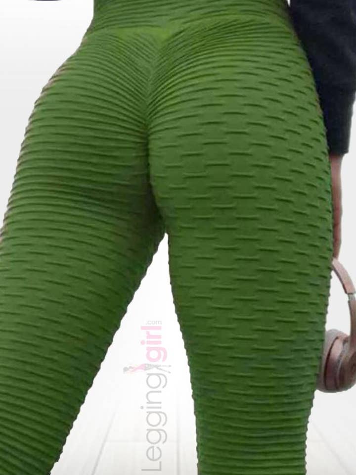Booty Lift Olive - Large bande pour la vente par LeggingGirl.com