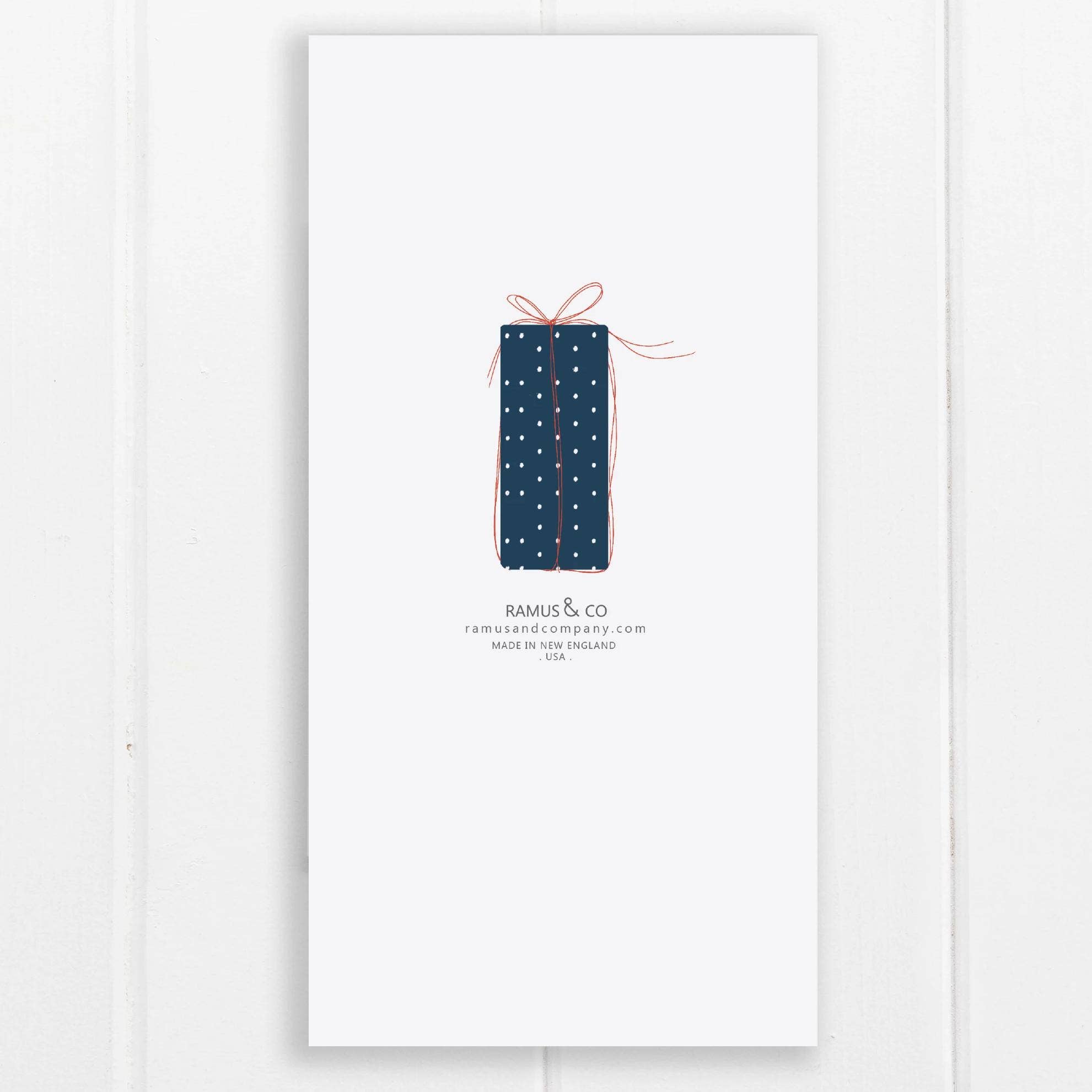 Ramus & Co. – wholesale Birthday card – HBD Balloon - Long Card2