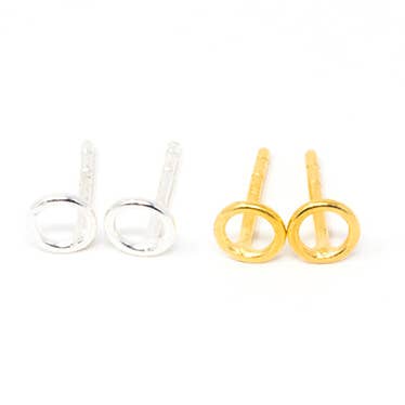 Necessary Open Orb Mini Stud for wholesale by Garcia Cristina