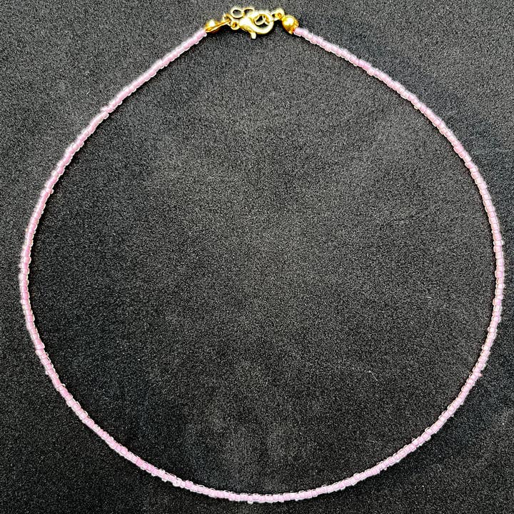 Loli - Wholesale Beaded/Pearl Necklace - Boho Beaded Necklace Set of 24 | Multicolor Layering Jewelry12