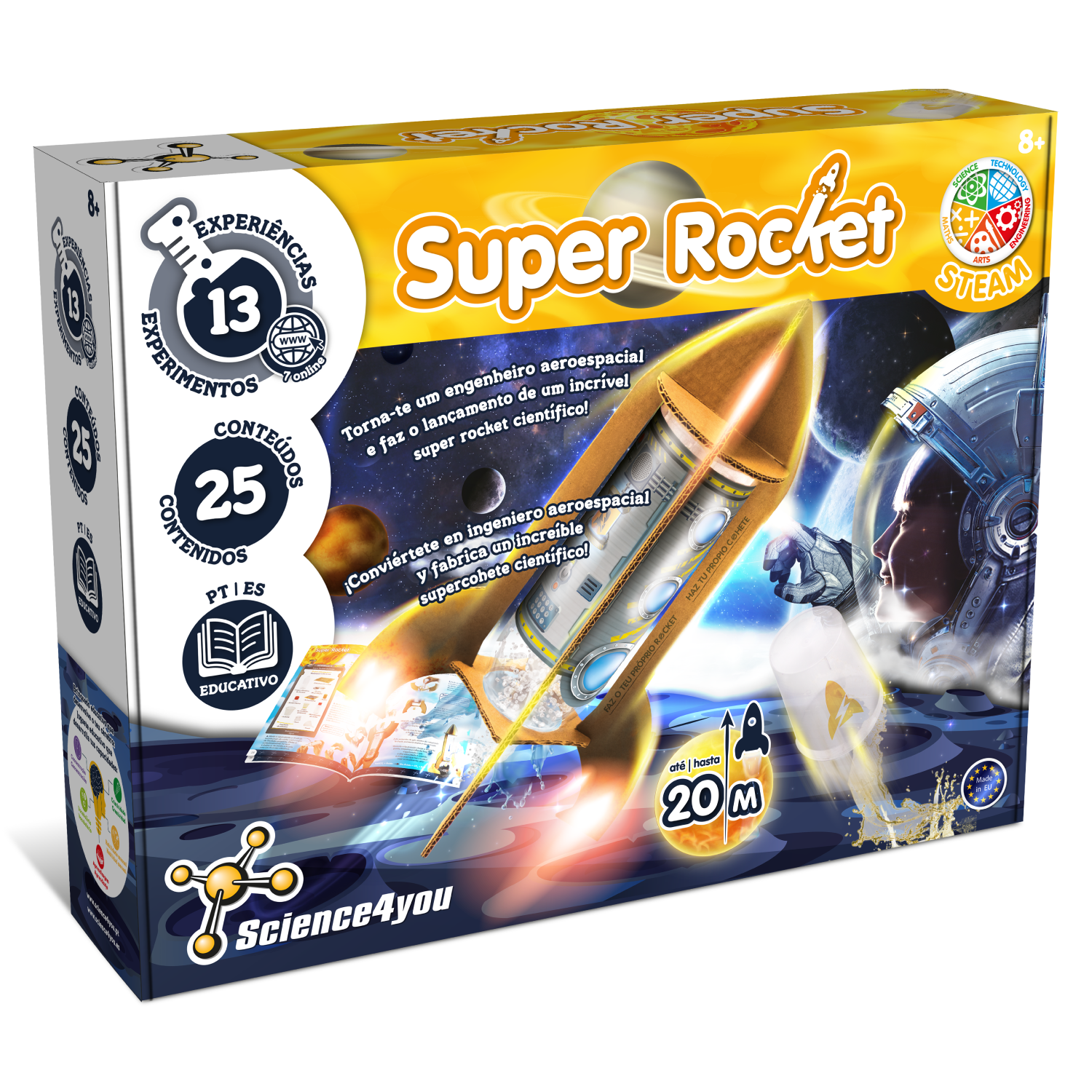 Science4you - Vente Lot de jouets – enfant - Super Rocket - Jeu éducatif pour enfants (7 langues)8