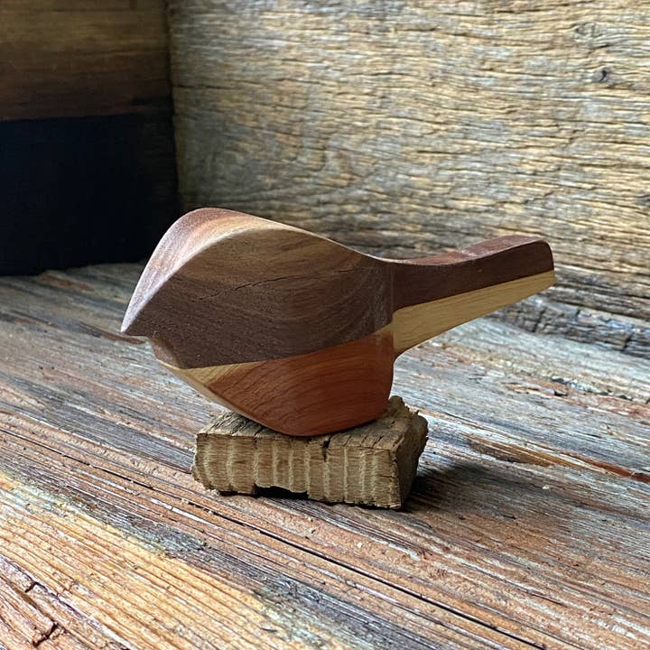 The Haven Woodshop - Wholesale Decorative Tabletop Object - Handcrafted Layered Wooden Birds18