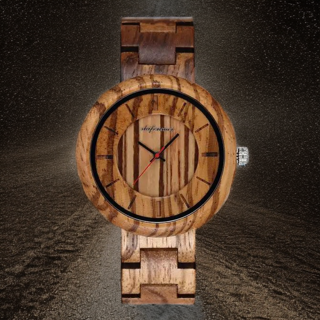 WoodWristCo - Wholesale Wrist Watch - Women's - Women's Watch Wooden Green Fashion Quartz Watch8