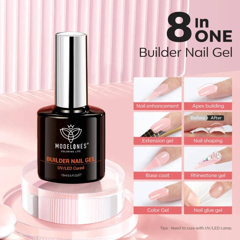 Modelones - Wholesale Nail Polish - 8-in-1 Builder Gel Collection21