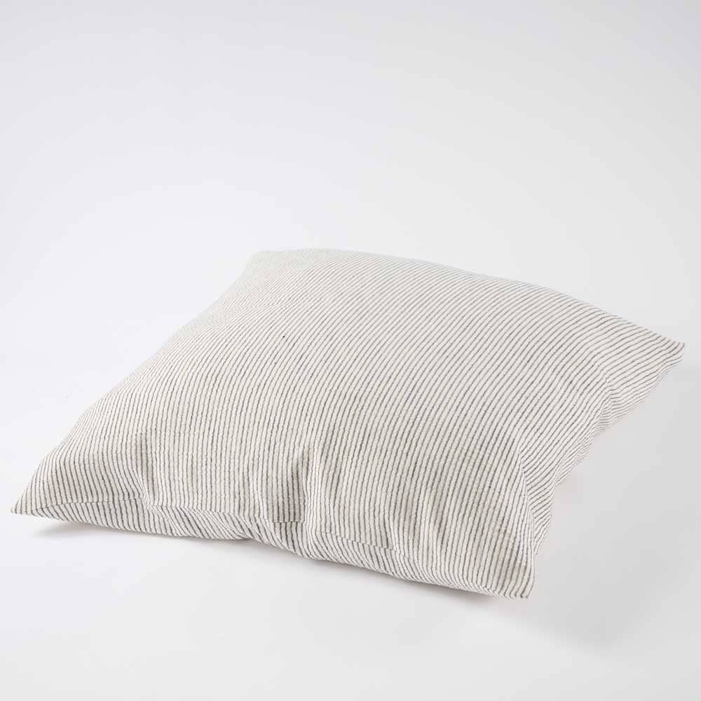 Eadie Lifestyle - Vente Housse de coussin - Housse de coussin Marina - Blanc cassé avec fines rayures8