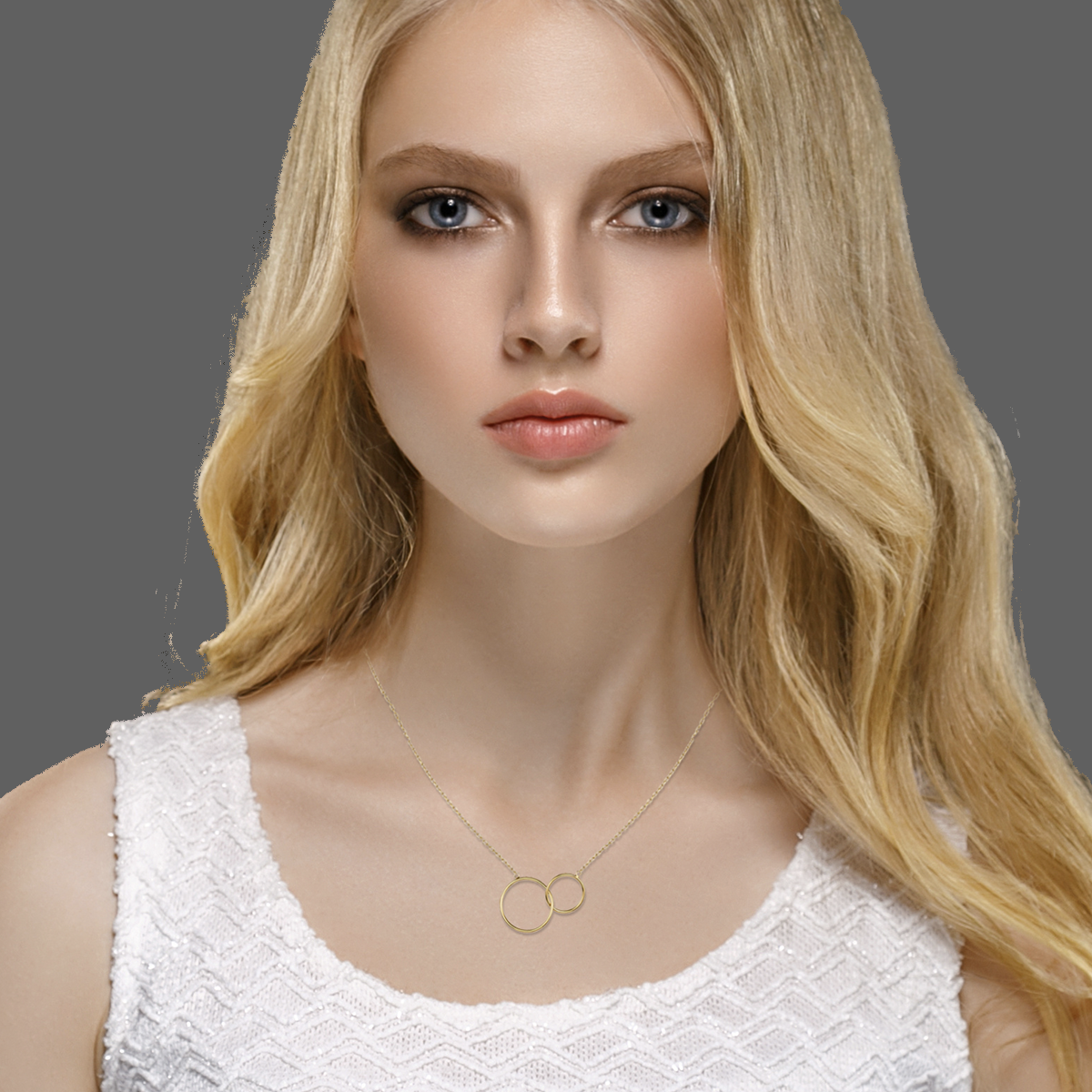 Jewelry Private Label - Wholesale Halskettinghanger - Lola Moeder Dochter 18K vergulde ketting2