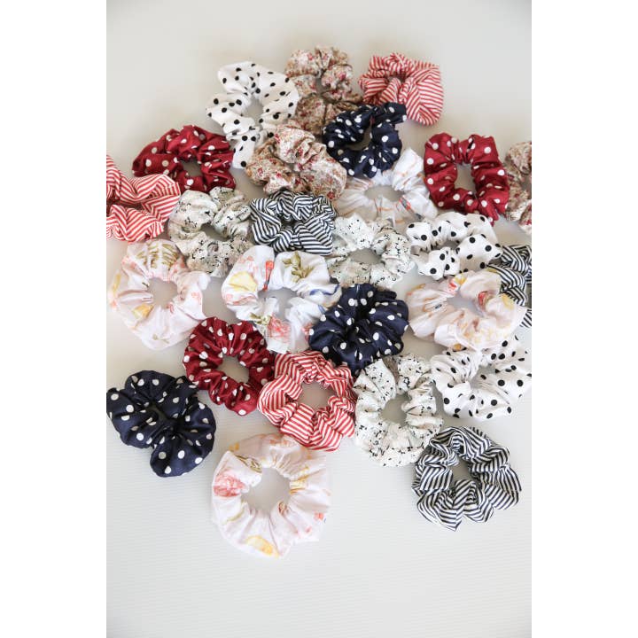 Me+Lia - Wholesale Scrunchie - Women's - Scrunchies - Polkadot Print1
