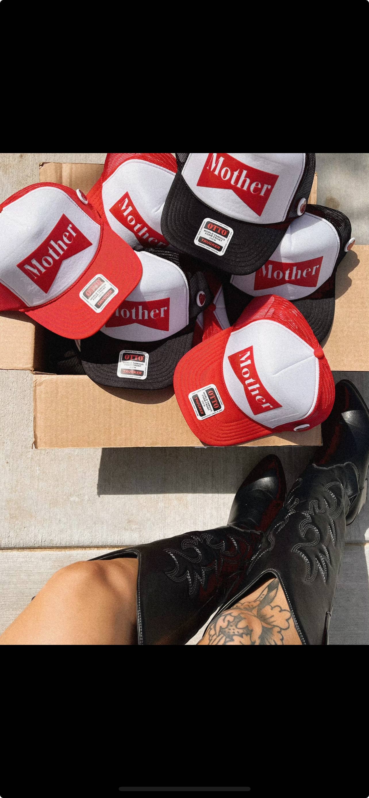 Grae + Co - Wholesale Trucker Hat - Women's - Smokey Mother Trucker0