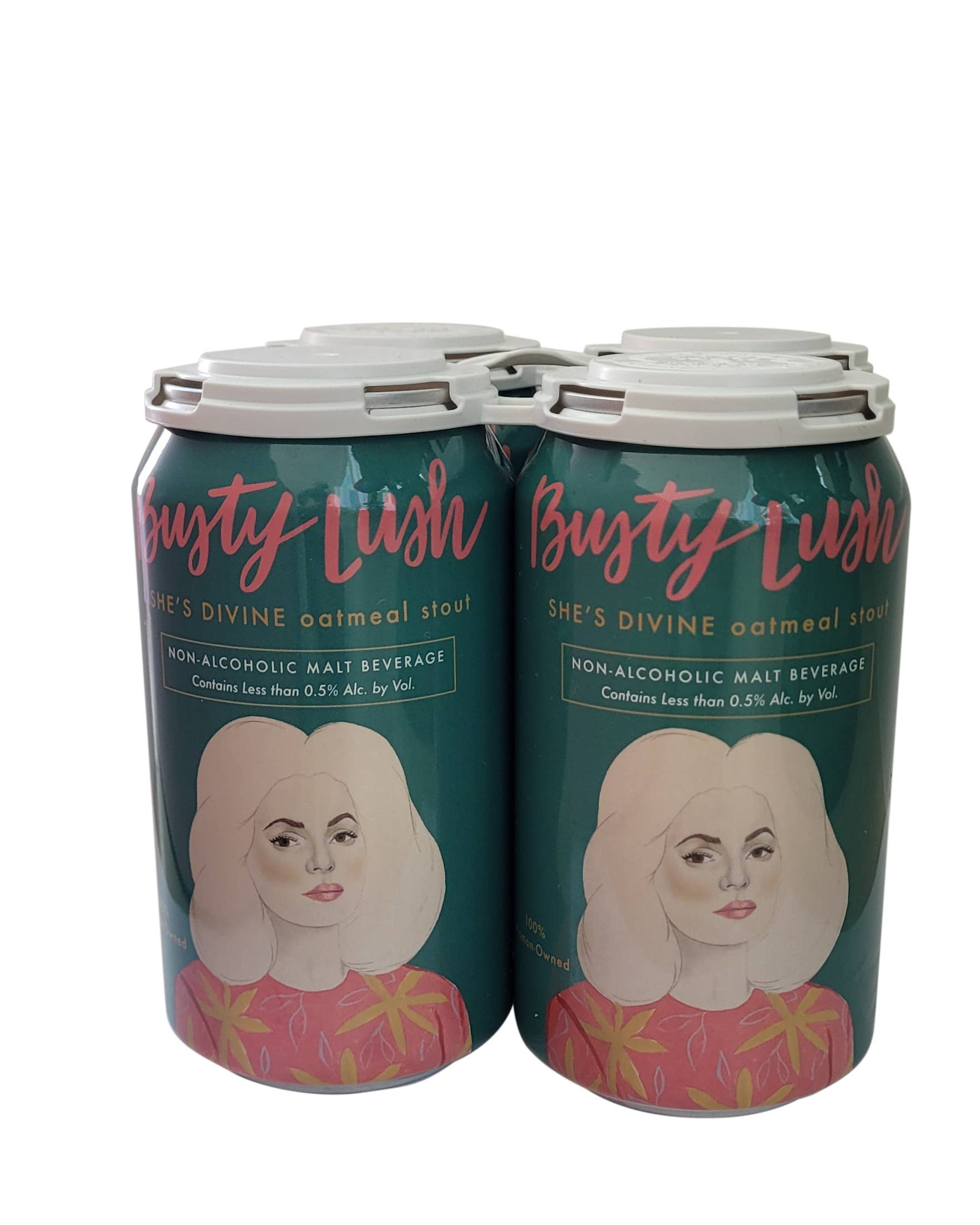 Busty Lush - Wholesale Non-Alcoholic Beer - She's Divine Non-Alcoholic Oatmeal Stout (4pk)