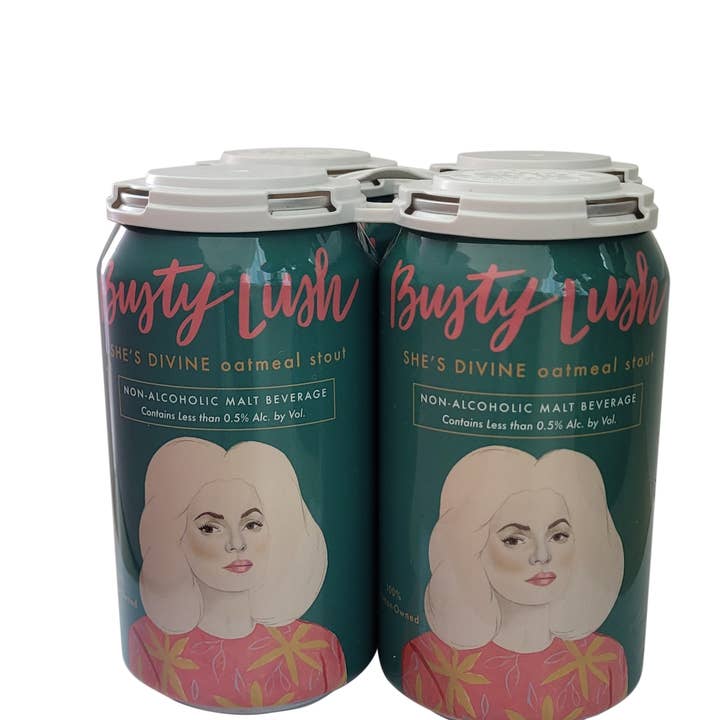 She's Divine Non-Alcoholic Oatmeal Stout (4pk) for wholesale by Busty Lush