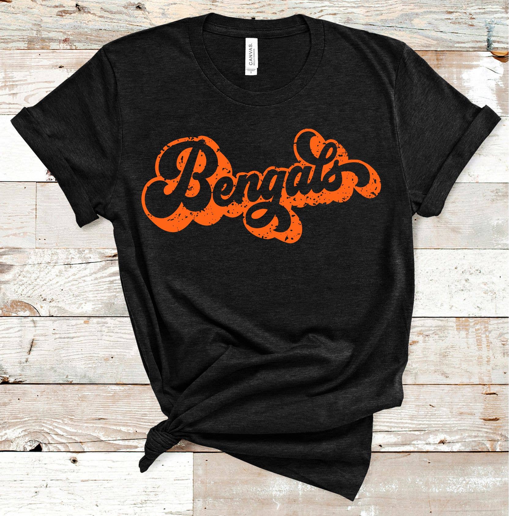 American Threadz Apparel - Wholesale Screen Printed T-Shirt - Women's - Custom Groovy Mascot Tee8