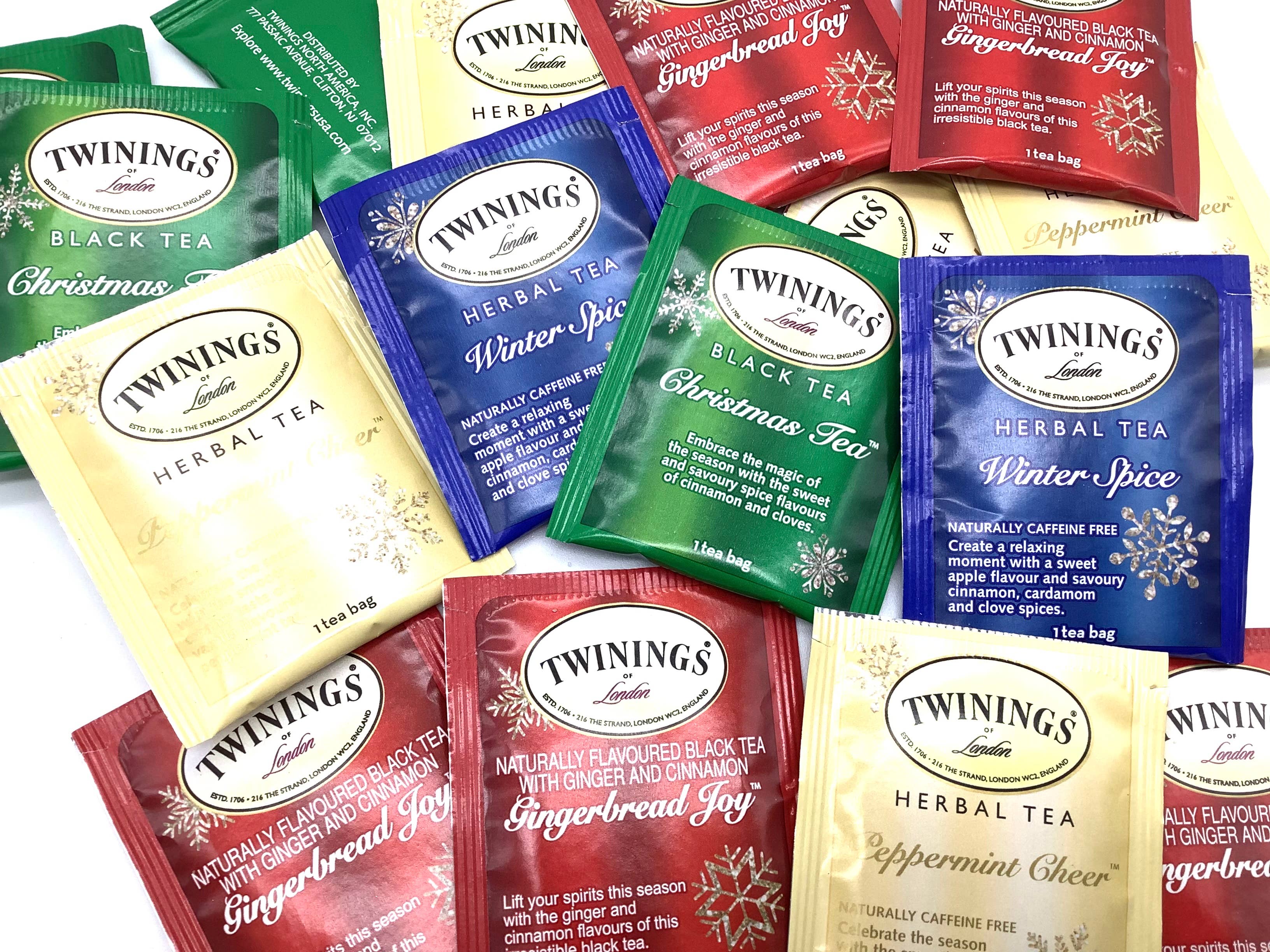 All Little Cute Things - Vente Sachets de thé - Thé de Noël Assortiment varié de sachets de thé pour les fêtes1