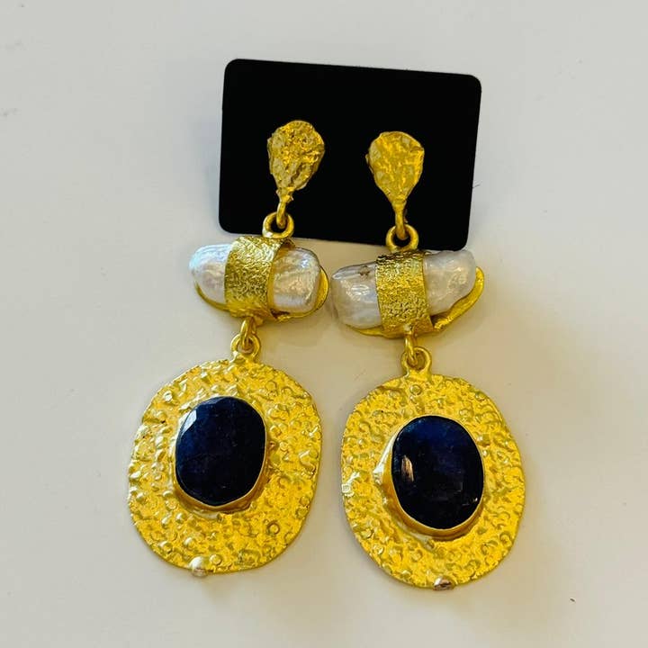 Jimena Statement Earrings for wholesale by Gemajesty Jewellery