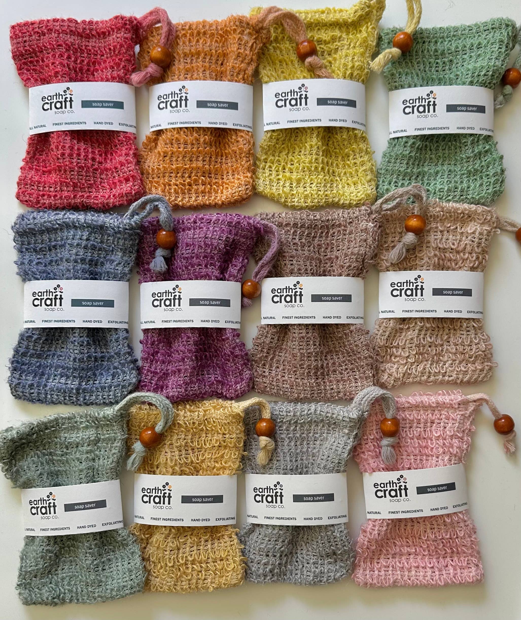 Earthcraft Home Co - Wholesale Soap Pouch/Sack/Bag - Soap Saver Bags - Choose your color1