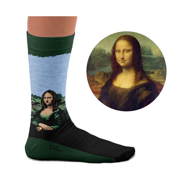 Sock Affairs - Wholesale Socks - Unisex - Mona Lisa Socks Gift1