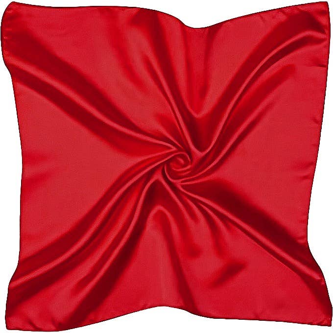 Diacly - Wholesale Scarf - Women's - Solid Color Silky Satin Square Scarf4