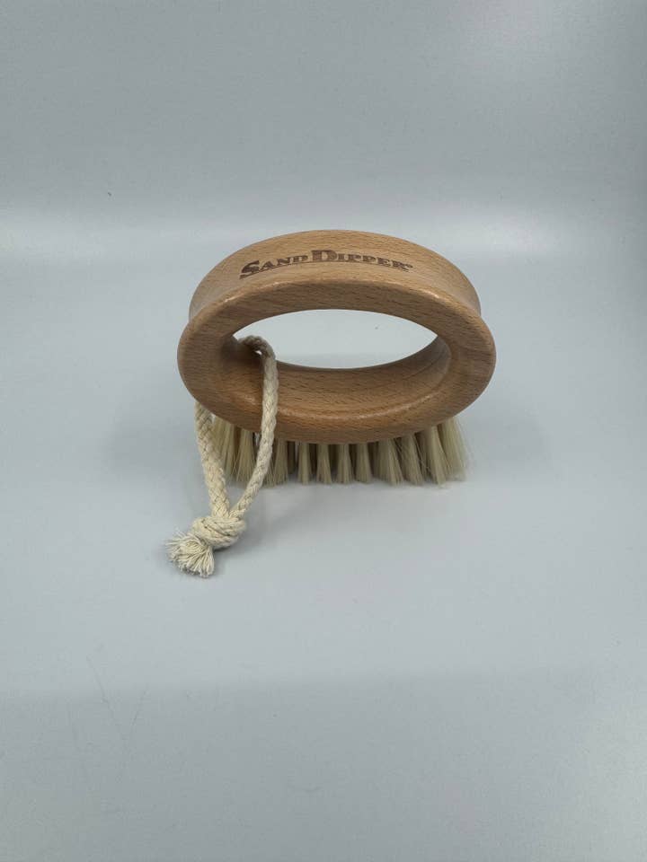 Sand Dipper Beachy Clean Sand Brush for wholesale by Sand Dipper
