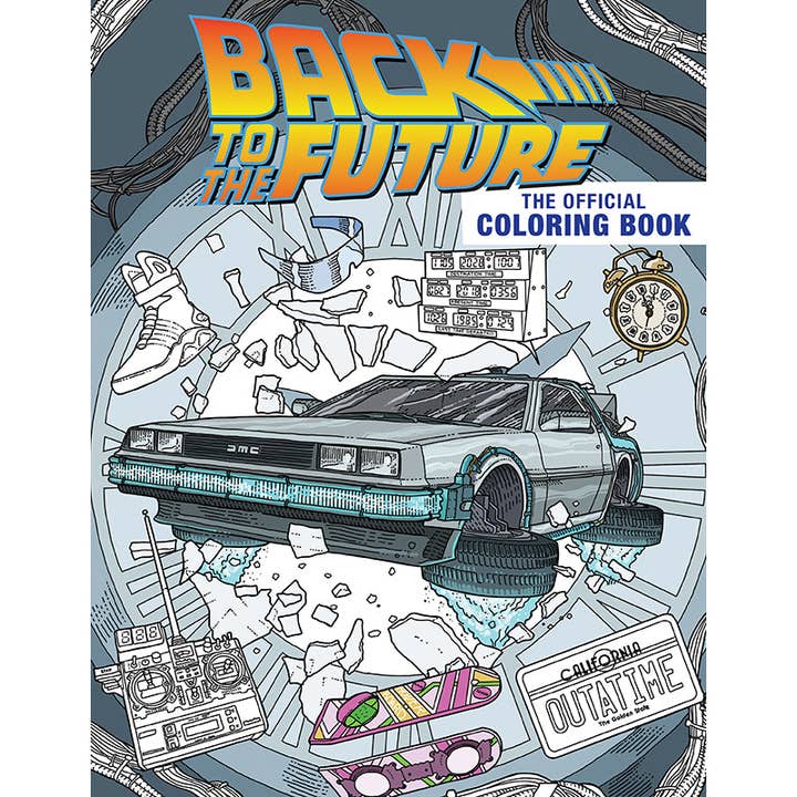 Back to the Future: The Official Coloring Book for wholesale by Insight Editions