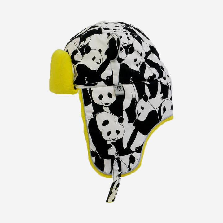 Arctic Cub: Panda Pop Yellow | Children's hat for wholesale by Little Hotdog Watson