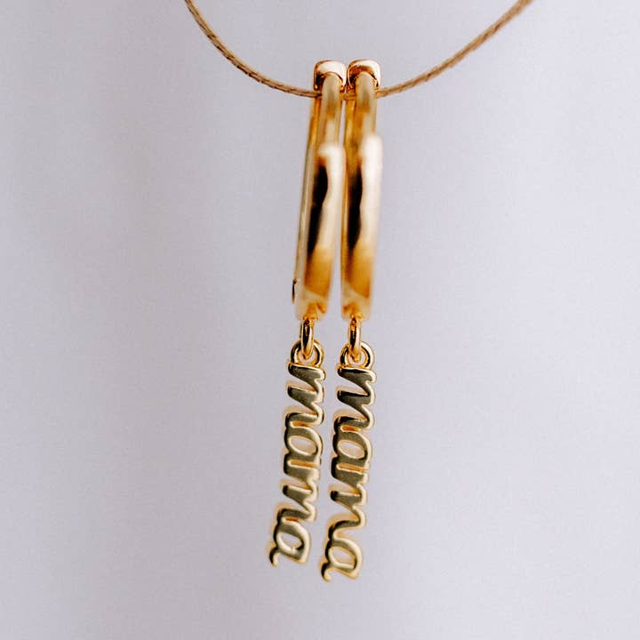 MAMA Charms Hoops Ohrringe für den Großhandel von Mama Collection