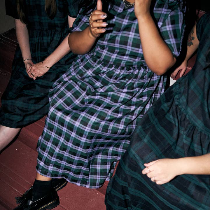 rudie - Wholesale Dress - Women's - Ringer Tea Dress - Purple Haze8