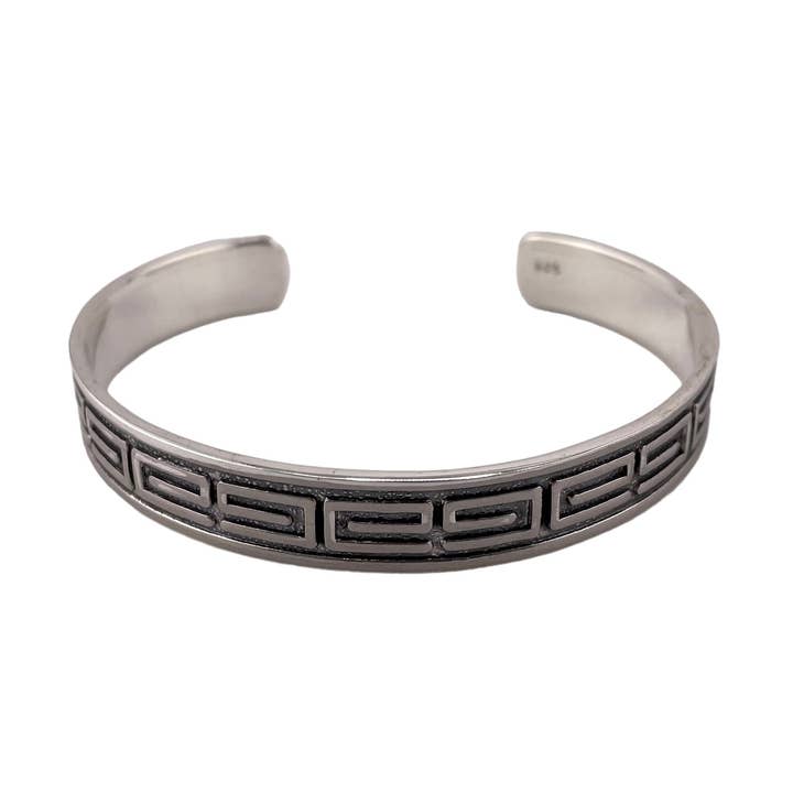 Griekse sleutelhanger 10mm armband sterling zilver voor wholesale door Select Lines