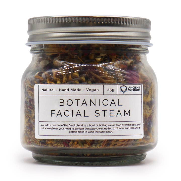 Ancient Wisdom - Wholesale Facial Steam - Botanical Facial Steam Blend - Natural 25g0