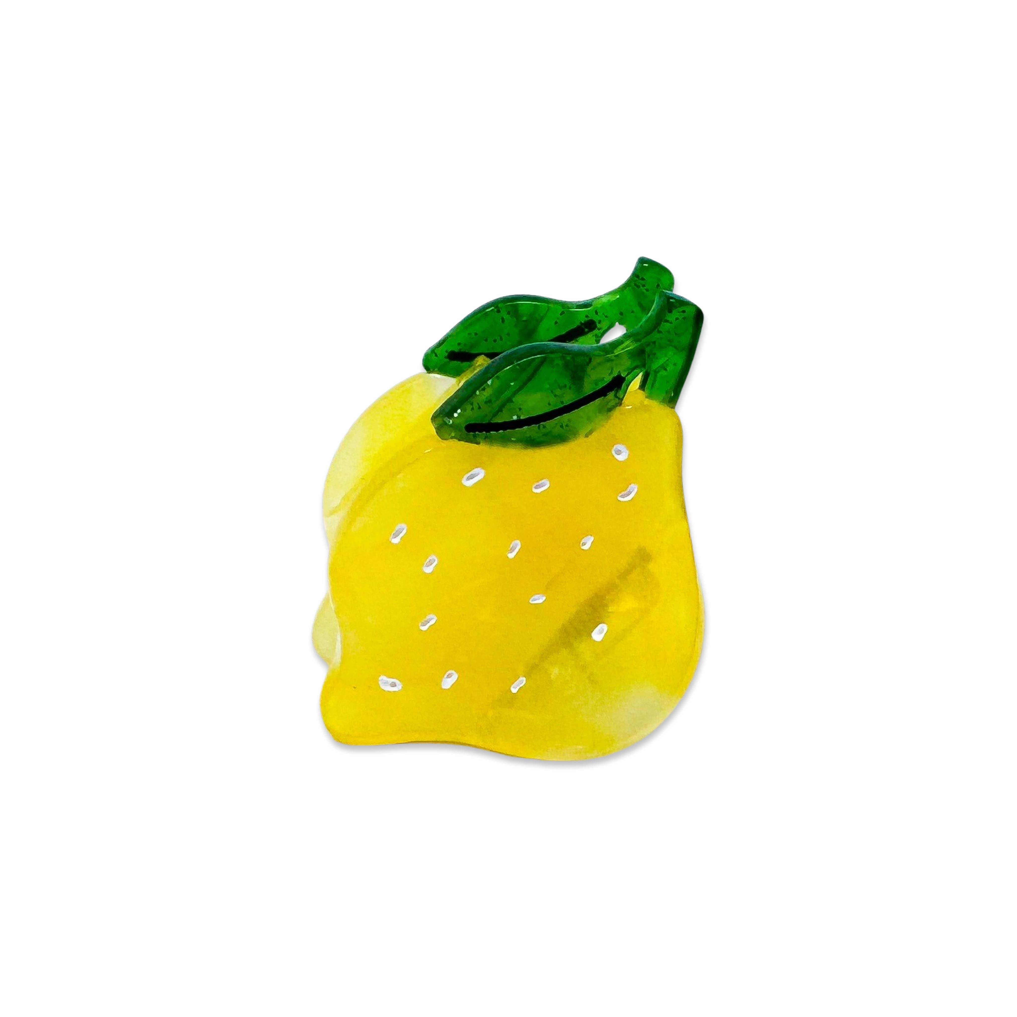 Jenny Lemons – wholesale Hair clip – Women’s – Mini Lemon Hair Claw Clip