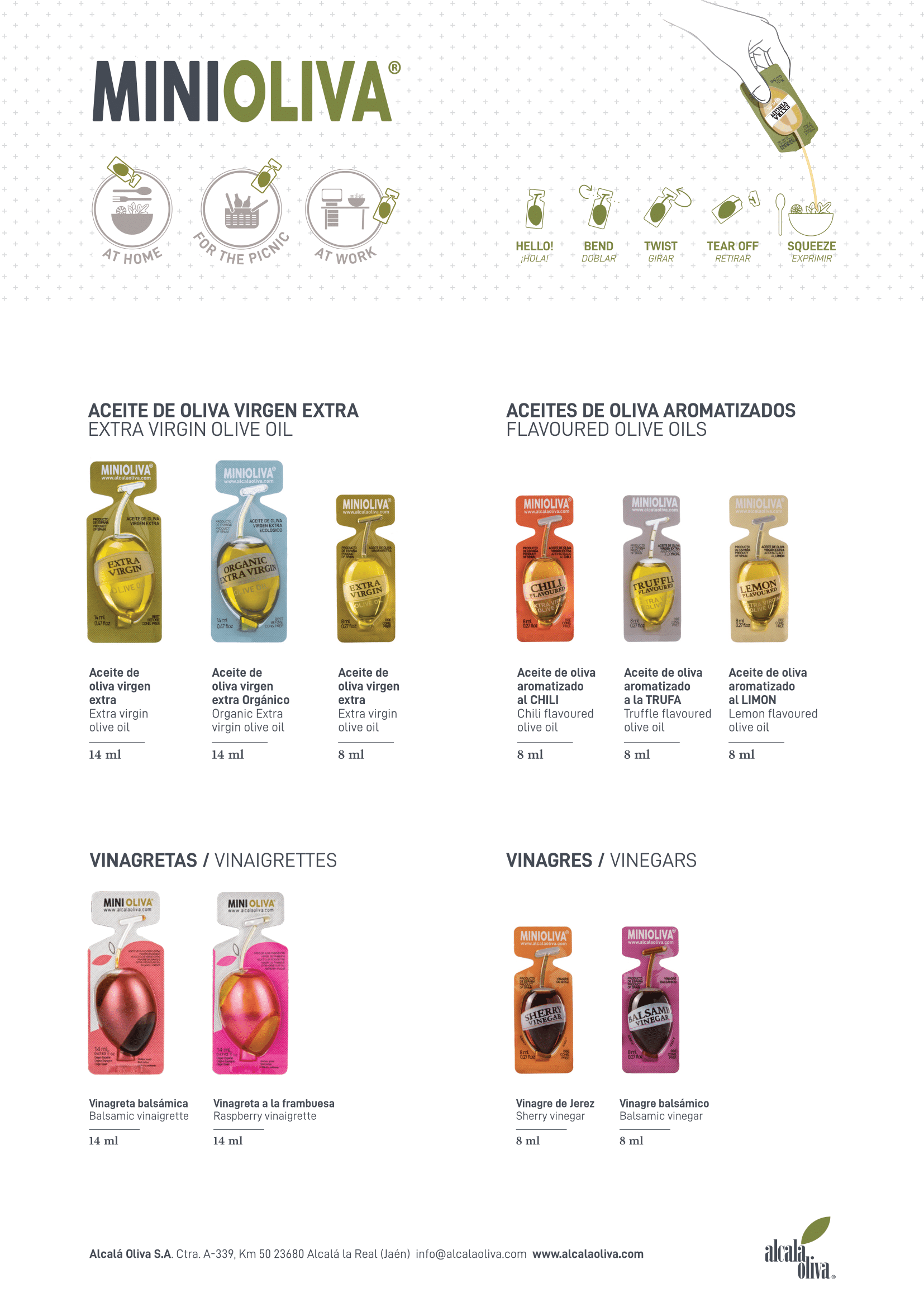 Tierra Callada - Wholesale Olive Oil - MiniOliva - Extra Virgin Olive Oil Single Serve - 0.27 fl oz2