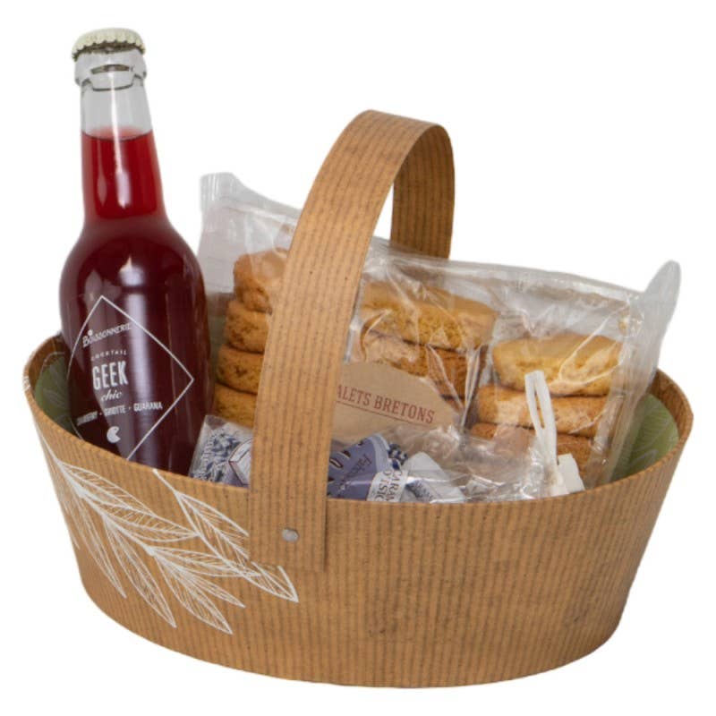 Deffrennes - Wholesale Basket - Natural kraft cardboard basket3