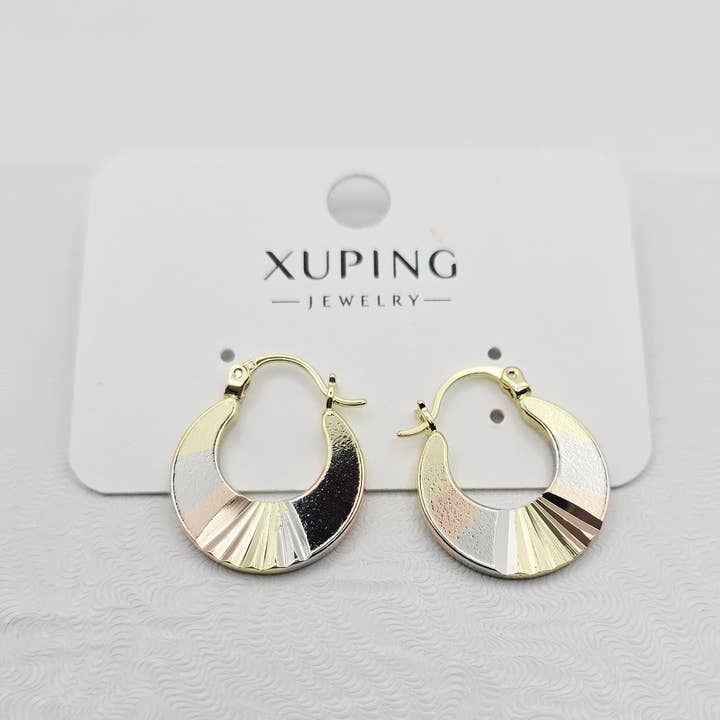 Arracadas 3 Oros xp Pequeñas for wholesale by Angelica Arteaga